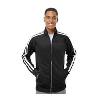Independent Trading Co EXP70PTZ Men's Lightweight Poly-Tech Full-Zip Track Jacket