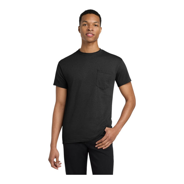Gildan 5300 Heavy Cotton 100% Cotton Pocket T-Shirt
