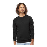 Independent Trading Co SS1000C Unisex Icon Lightweight Loopback Terry Crewneck Sweatshirt
