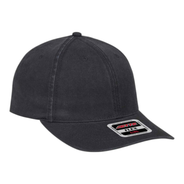 OTTO 94-1195 OTTO CAP OTTO FLEX Fitted 6 Panel Slim Fit Low Profile Baseball Cap