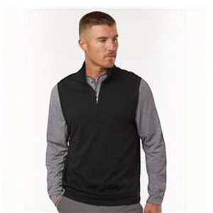 Adidas A599 Men's Club Quarter-Zip Vest - 