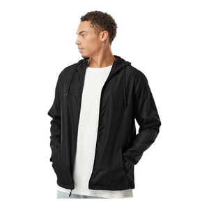 Independent Trading Co EXP54LWZ Men's Lightweight Windbreaker Full-Zip Jacket - 
