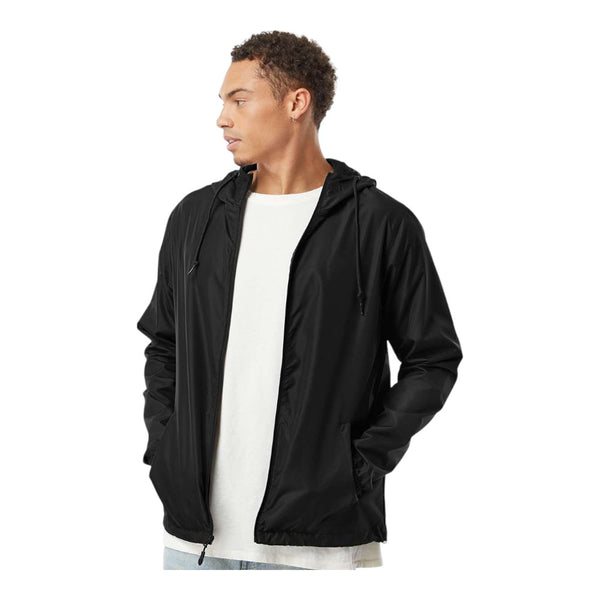 Independent Trading Co EXP54LWZ Men's Lightweight Windbreaker Full-Zip Jacket