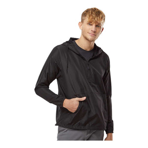 Independent Trading Co EXP54LWP Men's Lightweight Quarter-Zip Windbreaker Pullover Jacket - 