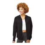 Independent Trading Co PRM2500Z Women's California Wave Wash Full-Zip Hooded Sweatshirt