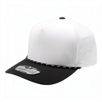 PITBULL PB311W 5 Panel White Two-Tone Hybrid Perforated