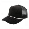 PITBULL FLC10 5 Panel Fleece PV Plush Rope Meshback