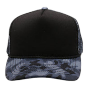 PitBull SPG20 5 Panel Old School Camo Sponge Trucker
