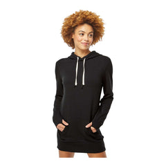 Independent Trading Co PRM65DRS Women’s Special Blend Hooded Sweatshirt Dress - 