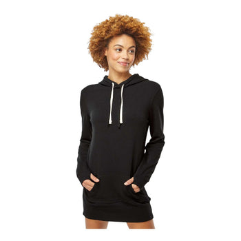 Independent Trading Co PRM65DRS Women’s Special Blend Hooded Sweatshirt Dress