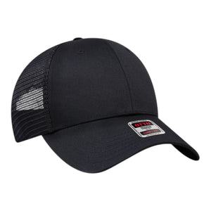 OTTO 83-1240 COMFY FIT 6 Panel Low Profile Mesh Back Trucker Hat - 