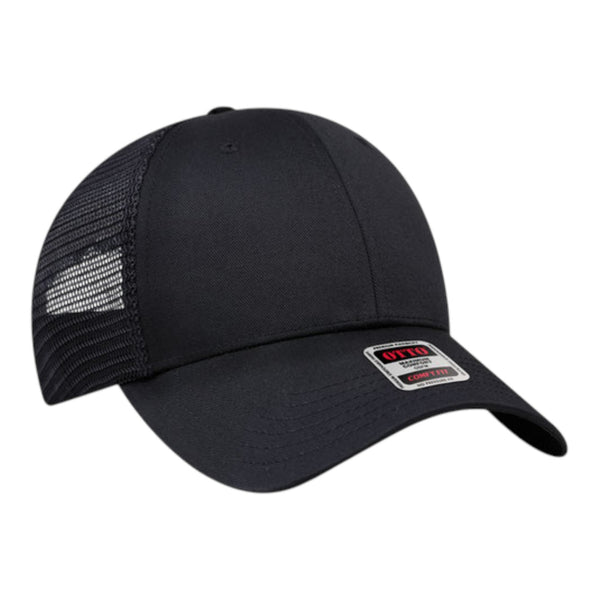 OTTO 83-1240 COMFY FIT 6 Panel Low Profile Mesh Back Trucker Hat