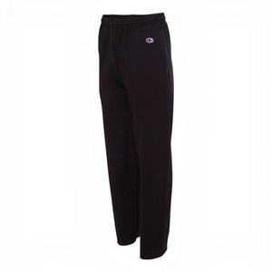 Champion P800 Unisex Powerblend Open-Bottom Sweatpants with Pockets - 