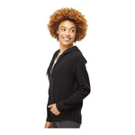Independent Trading Co PRM2500Z Women's California Wave Wash Full-Zip Hooded Sweatshirt
