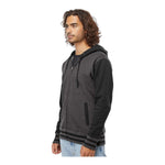 Independent Trading Co IND45UVZ Unisex Heavyweight Varsity Full-Zip Hooded Sweatshirt