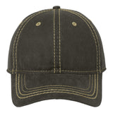 Port Authority C924 Pigment Print Distressed Cap