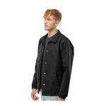 Independent Trading Co EXP99CNB Men's Water-Resistant Windbreaker Coachs Jacket