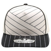 Pit Bull STR10 5-Panel Stripe2 Cream Meshback