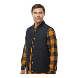 Independent Trading Co EXP560V Men's Insulated Canvas Workwear Vest