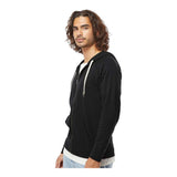Independent Trading Co SS1000Z Unisex Icon Lightweight Loopback Terry Full-Zip Hooded Sweatshirt