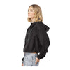 Independent Trading Co EXP64CRP Women's Lightweight Quarter-Zip Pullover Crop Windbreaker