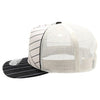 Pit Bull STR10 5-Panel Stripe2 Cream Meshback