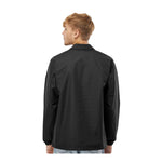 Independent Trading Co EXP99CNB Men's Water-Resistant Windbreaker Coachs Jacket