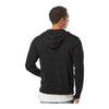 Independent Trading Co PRM90HTZ Unisex Heathered French Terry Full-Zip Hooded Sweatshirt