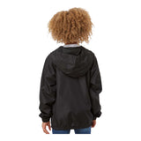 Independent Trading Co EXP24YWZ Youth Lightweight Windbreaker Full-Zip Jacket