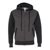 Independent Trading Co IND45UVZ Unisex Heavyweight Varsity Full-Zip Hooded Sweatshirt