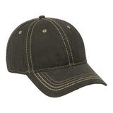 Port Authority C924 Pigment Print Distressed Cap