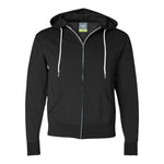 Independent Trading Co AFX90UNZ Unisex Lightweight Full-Zip Hooded Sweatshirt