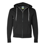 Independent Trading Co AFX90UNZ Unisex Lightweight Full-Zip Hooded Sweatshirt
