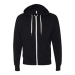 Independent Trading Co PRM90HTZ Unisex Heathered French Terry Full-Zip Hooded Sweatshirt