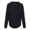 Independent Trading Co PRM2500 Women’s Lightweight California Wave Wash Hooded Sweatshirt