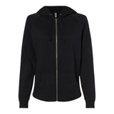 Independent Trading Co PRM2500Z Women's California Wave Wash Full-Zip Hooded Sweatshirt