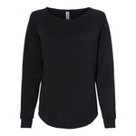 Independent Trading Co PRM2000 Women's California Wave Wash Crewneck Sweatshirt