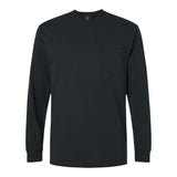 Gildan 2410 Men's Ultra Cotton Long Sleeve Pocket T-Shirt