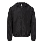 Independent Trading Co EXP24YWZ Youth Lightweight Windbreaker Full-Zip Jacket
