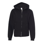Independent Trading Co SS4001YZ Youth Midweight Full-Zip Hooded Sweatshirt