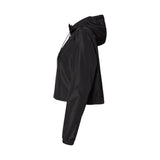 Independent Trading Co EXP64CRP Women's Lightweight Quarter-Zip Pullover Crop Windbreaker
