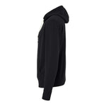 Independent Trading Co PRM90HTZ Unisex Heathered French Terry Full-Zip Hooded Sweatshirt