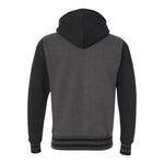Independent Trading Co IND45UVZ Unisex Heavyweight Varsity Full-Zip Hooded Sweatshirt