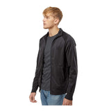 Independent Trading Co EXP70PTZ Men's Lightweight Poly-Tech Full-Zip Track Jacket