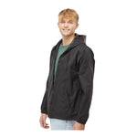 Independent Trading Co EXP95NB Men's Water-Resistant Hooded Windbreaker