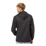 Independent Trading Co EXP95NB Men's Water-Resistant Hooded Windbreaker