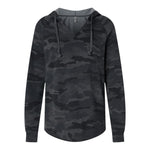Independent Trading Co PRM2500 Women’s Lightweight California Wave Wash Hooded Sweatshirt