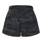 Independent Trading Co PRM20SRT Womens Lightweight California Wave Wash Fleece Shorts