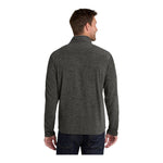 Port Authority F235 Heather Microfleece Full-Zip Jacket