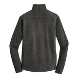 Port Authority F235 Heather Microfleece Full-Zip Jacket